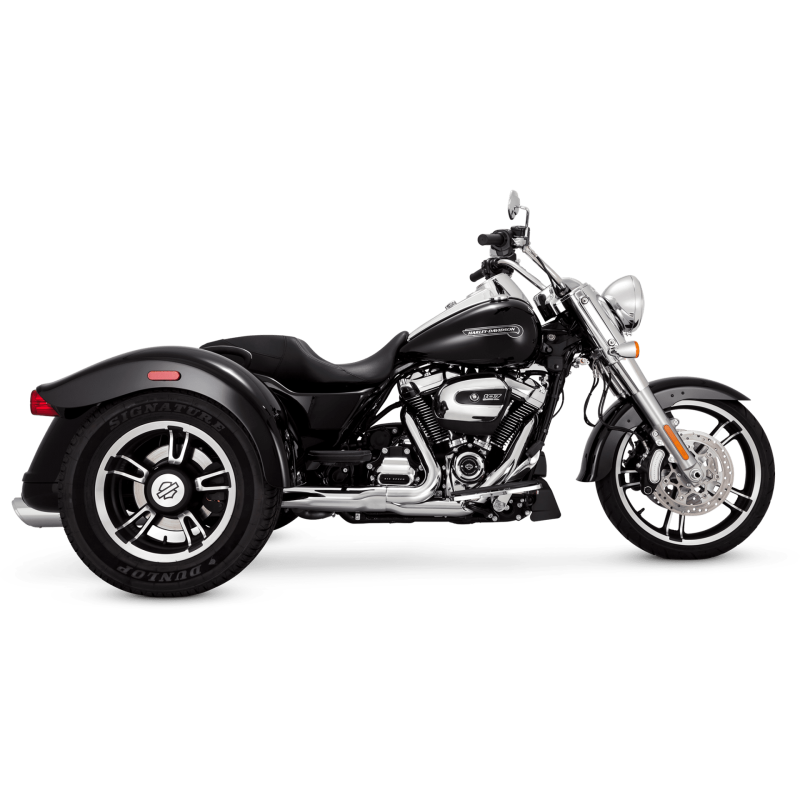 Vance & Hines Harley Davidson 17-22 Trike / Freewheeler Twin Slash Slip-On Exhaust Vance and Hines Motorcycle Slip-On AXOPROS
