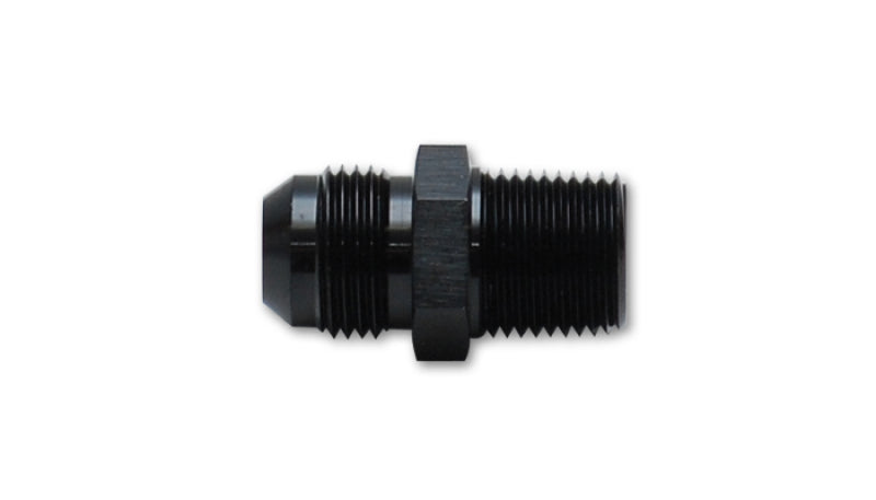 Vibrant -10AN to 3/4in NPT Straight Adapter Fitting - Aluminum Vibrant Fittings AXOPROS