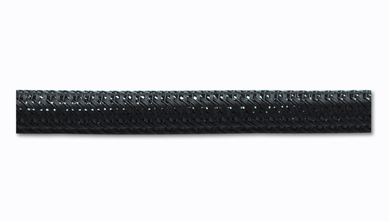 Vibrant 1/2in O.D. Flexible Split Sleeving (10 foot length) Black Vibrant Wire Loom AXOPROS