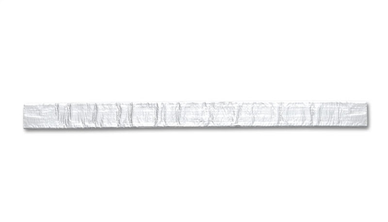 Vibrant 1in O.D. ExtremeShield 1200 Flexible Tubing (5 foot length) Silver Vibrant Heat Shields AXOPROS