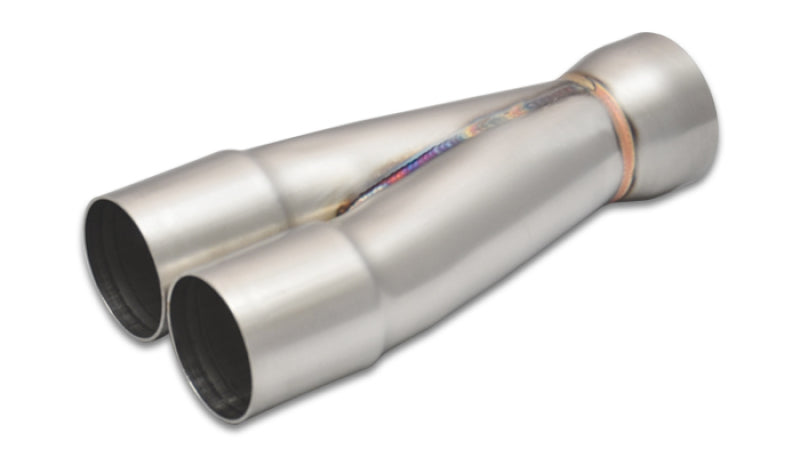 Vibrant 2-1 SS Merge Collectors (1-7/8in Inlet Slipover ID 2-1/4in Outlet OD) - Sold Individually Vibrant Merge Collectors AXOPROS