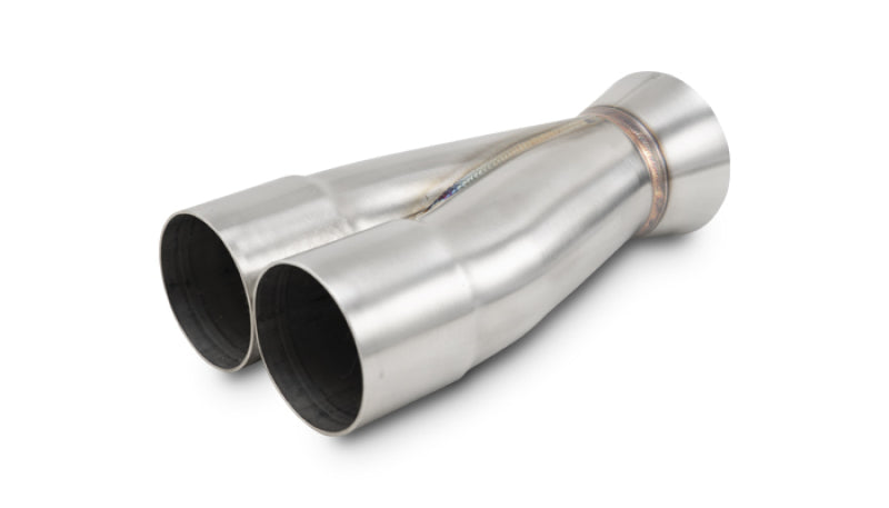 Vibrant 2-1 SS Merge Collectors (2-1/4in Inlet Slipover ID 3in Outlet OD) - Sold Individually Vibrant Merge Collectors AXOPROS