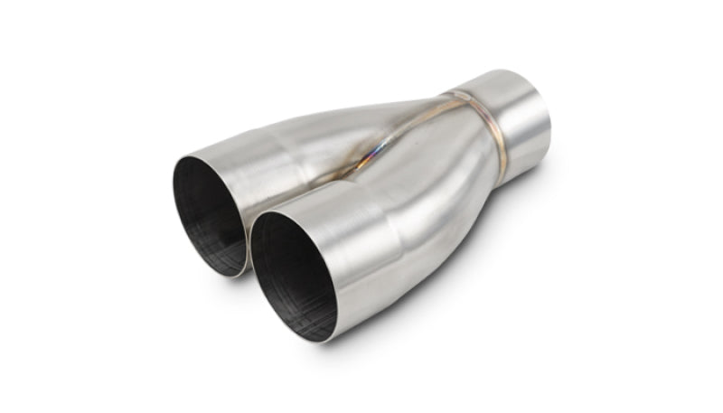 Vibrant 2-1 SS Merge Collectors (3in Inlet Slipover ID 3in Outlet OD) - Sold Individually Vibrant Merge Collectors AXOPROS