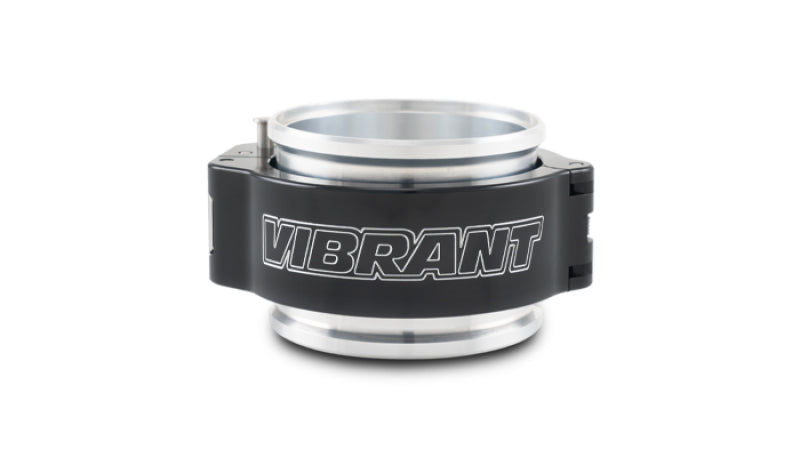 Vibrant 2.50in O.D. Aluminized HD 2.0 Clamp Assembly - Anodized Black Vibrant Clamps AXOPROS