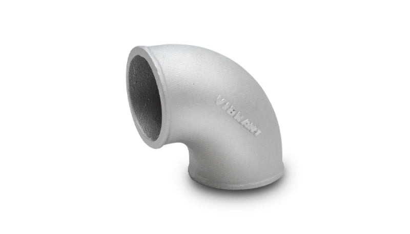 Vibrant 2.5in O.D. Cast Aluminum Elbow (90 degree Tight Radius) Vibrant Aluminum Tubing AXOPROS