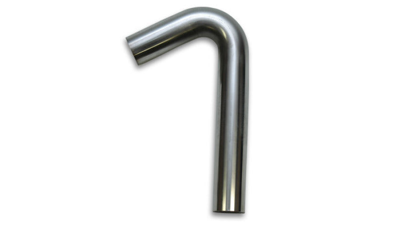 Vibrant 2.5in O.D. T304 SS 120 deg Mandrel Bend 4in x 12in leg lengths (3.5in Centerline Radius) Vibrant Steel Tubing AXOPROS