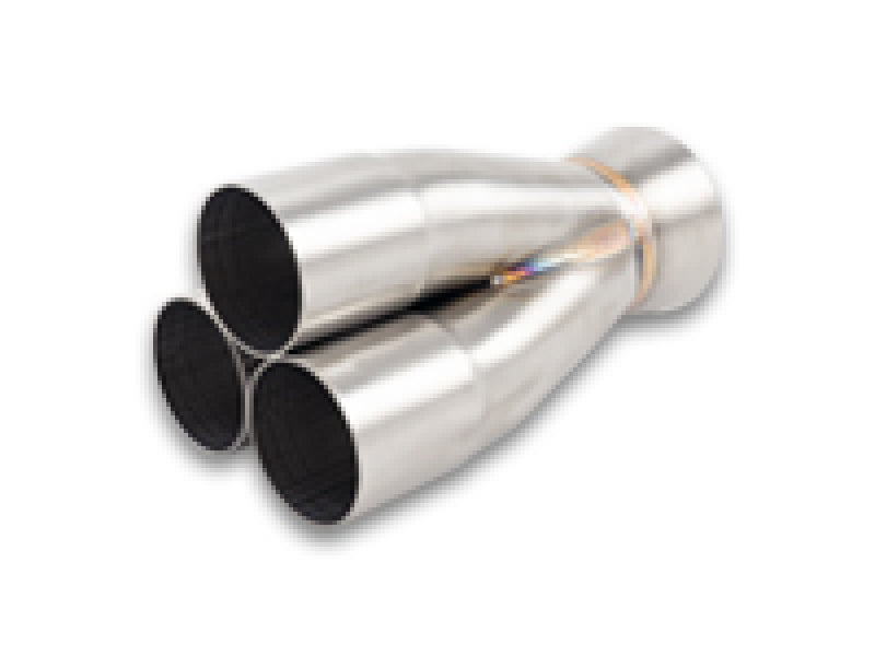 Vibrant 3-1 Merge Collector 2.00in Inlet ID 2.50in Merge OD 3.00in Outlet OD Vibrant Merge Collectors AXOPROS