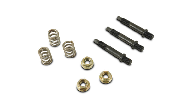 Vibrant 3 Bolt 10mm GM Style Spring Bolt Kit (includes 3 Bolts 3 Nuts 3 Springs) Vibrant Bolts AXOPROS
