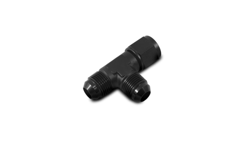 Vibrant -3AN Tee Fitting with Female -3AN Swivel Vibrant Fittings AXOPROS