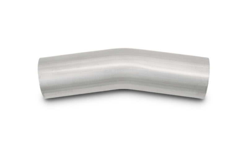 Vibrant 3in O.D. T304 SS 15 deg Mandrel Bend 5in x 5in leg lengths (5in Centerline Radius) Vibrant Steel Tubing AXOPROS
