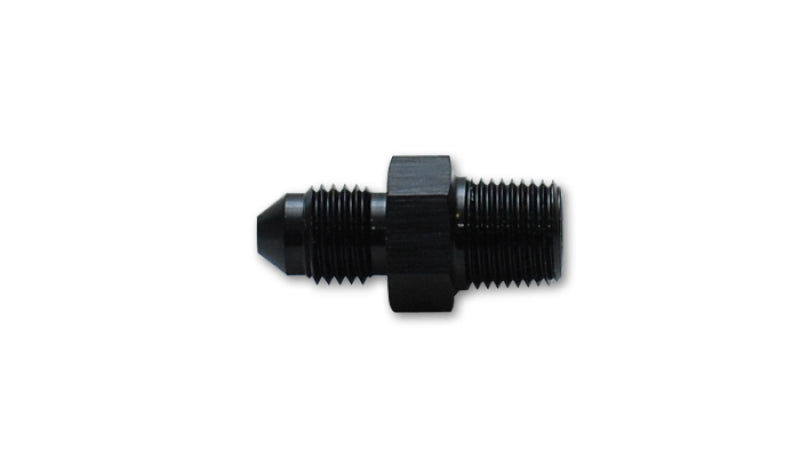 Vibrant -4 AN to 1/16in NPT Straight Adapter Fittings - Aluminum Vibrant Fittings AXOPROS