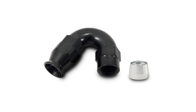 Vibrant -4AN 150 Degree Hose End Fitting for PTFE Lined Hose Vibrant Fittings AXOPROS