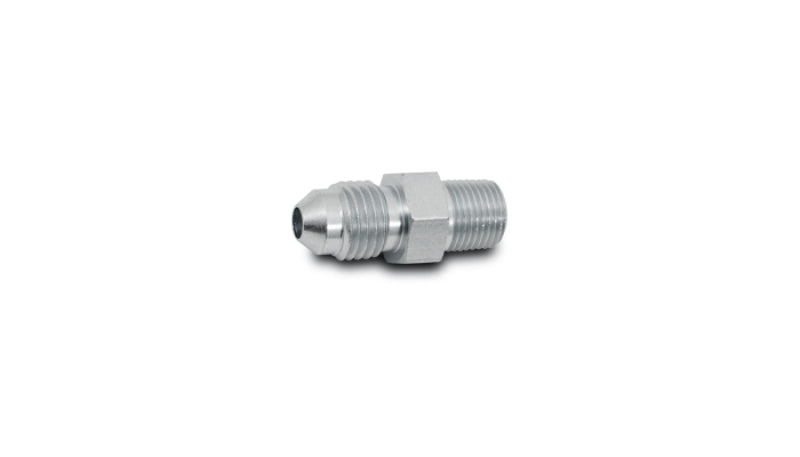 Vibrant -4AN to 1/8in NPT Straight Adapter Fitting - Steel Vibrant Fittings AXOPROS