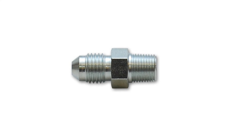 Vibrant -4AN to 1/8in NPT Straight Adapter Fitting - Steel Vibrant Fittings AXOPROS