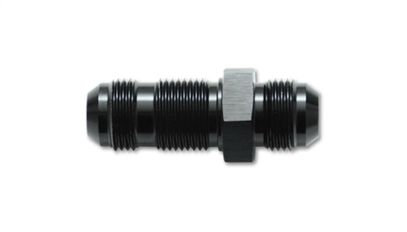 Vibrant -6AN Flare Straight Bulkhead Adapter Fitting - Aluminum Vibrant Fittings AXOPROS