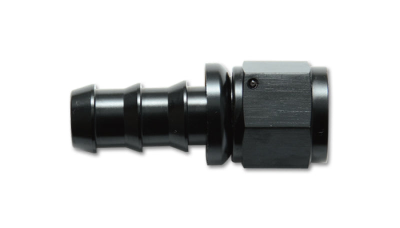 Vibrant -6AN Push-On Straight Hose End Fitting - Aluminum Vibrant Fittings AXOPROS