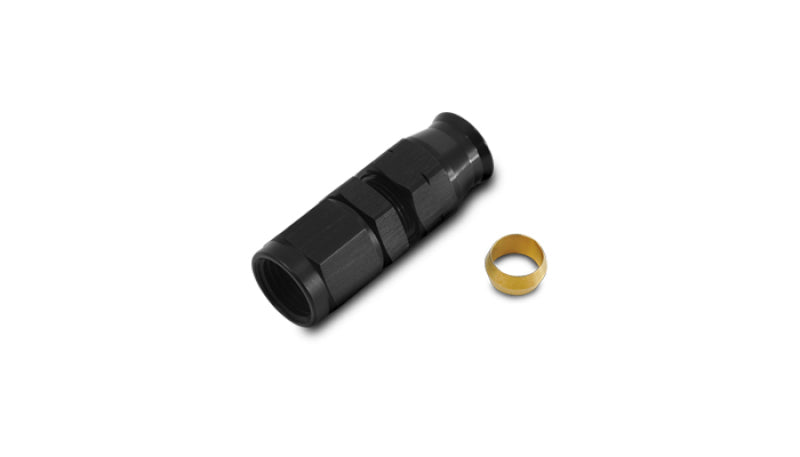 Vibrant -8AN Female to 1/2in Tube Adapter Fitting (w/ Brass Olive Insert) Vibrant Fittings AXOPROS