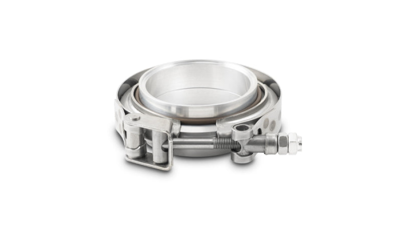 Vibrant AL V-B Flange Assembly for 3in OD Tubing incl 2 AL V-b flanges 1 SS V-B Clamp 1 Viton O-Ring Vibrant Flanges AXOPROS