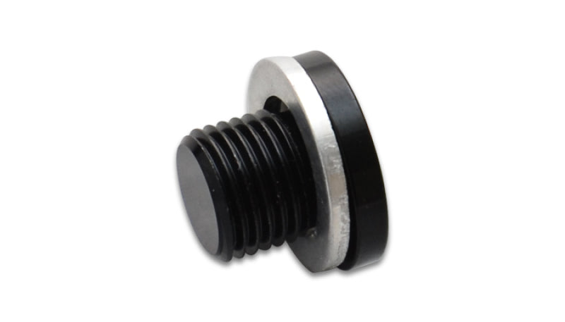 Vibrant M16 x 1.5 Metric Aluminum Port Plug with Crush Washer Vibrant Fittings AXOPROS