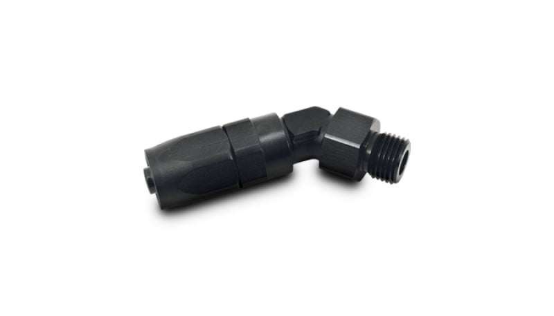 Vibrant Male -10AN 45 Degree Hose End Fitting - 7/8-14 Thread (10) Vibrant Fittings AXOPROS