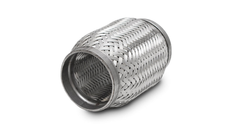 Vibrant SS Flex Coupling with Inner Braid Liner 2.5in inlet/outlet x 4in flex length Vibrant Flanges AXOPROS