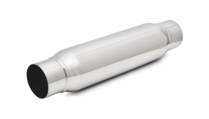 Vibrant SS Resonator (Standard Design) 2.in inlet/outlet x 12in long w/ 3.5in OD resonator body Vibrant Resonators AXOPROS