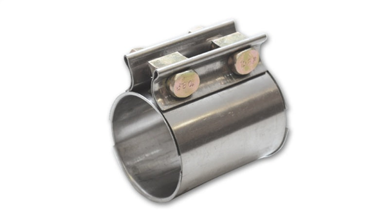 Vibrant TC Series Heavy Duty SS Exhaust Sleeve Butt Joint Clamp for 2.75in O.D. Tubing Vibrant Clamps AXOPROS