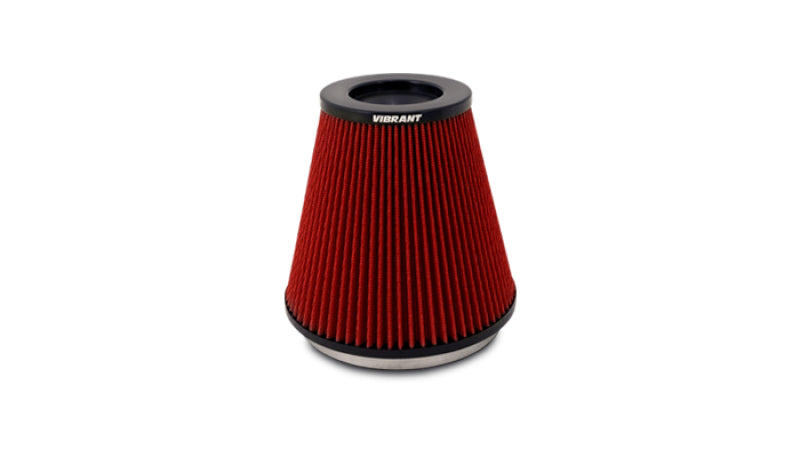 Vibrant The Classic Perf Air Filter 5in Cone OD x 7in Height x 7in Flange ID Vibrant Air Filters - Universal Fit  AXOPROS