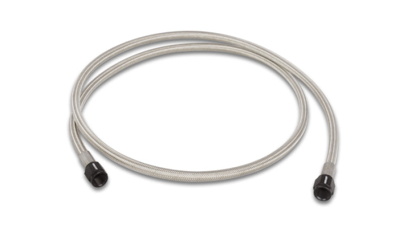 Vibrant Univ Oil Feed Kit 3ft Teflon lined S.S. hose with two -4AN female fittings preassembled Vibrant Oil Line Kits AXOPROS