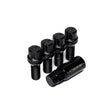 Vossen 30mm Lock Bolt - 14x1.25 - 17mm Hex - Cone Seat - Black (Set of 4) Vossen Wheel Bolts  AXOPROS