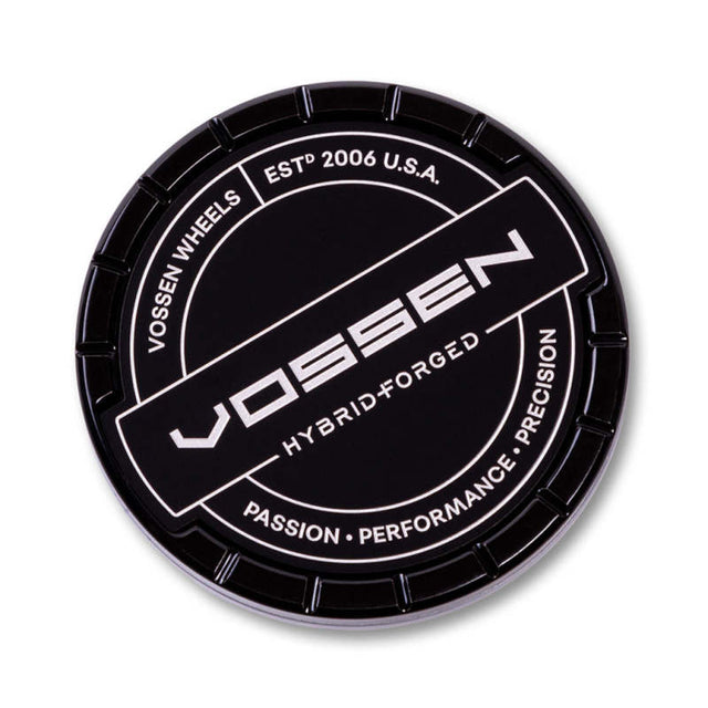 Vossen Billet Sport Cap - Large - Hybrid Forged - Gloss Black Vossen Wheel Center Caps  AXOPROS