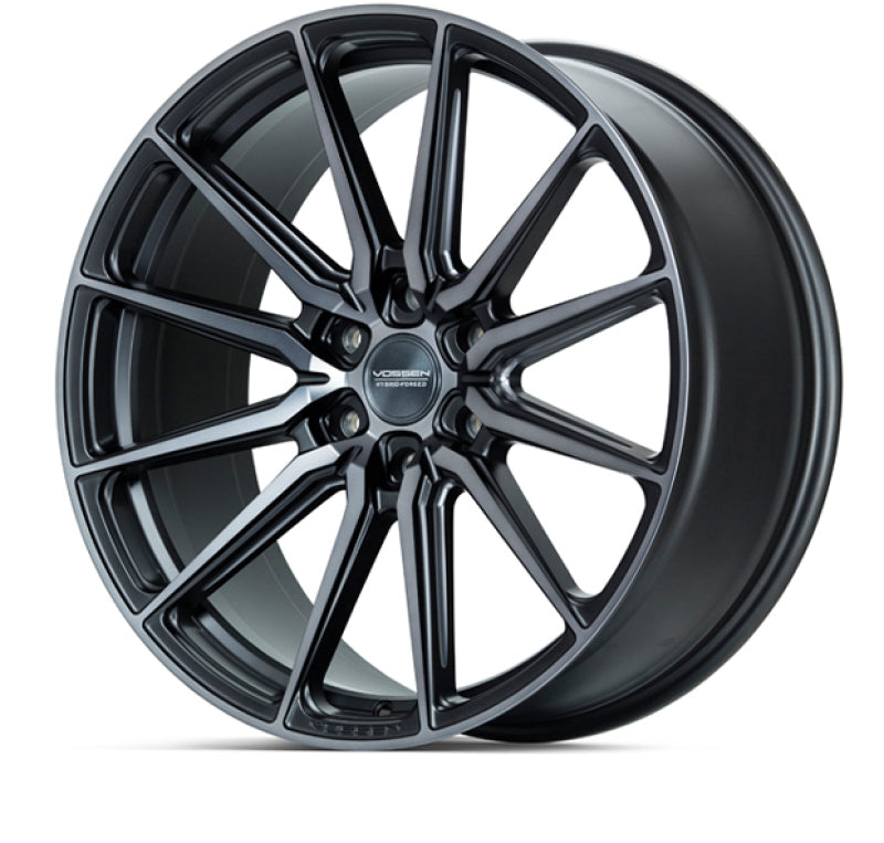 Vossen HF6-1 22x9.5 / 6x139.7- ET20 / Deep Face / 106.1 - Tinted Matte Gunmetal Wheel Vossen Wheels - Forged AXOPROS