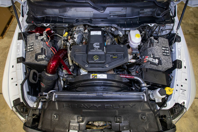 Wehrli 10-18 Dodge 6.7L Cummins (Non 13-15 w/Dual Rads/Twin CP3) Upper Coolant Pipe - Gloss White Wehrli Radiator Hoses AXOPROS