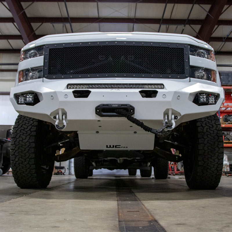 Wehrli 11-19 GM Duramax 6.6L Lower Splash Shield Kit - Fine Texture Black Wehrli Engine Covers AXOPROS