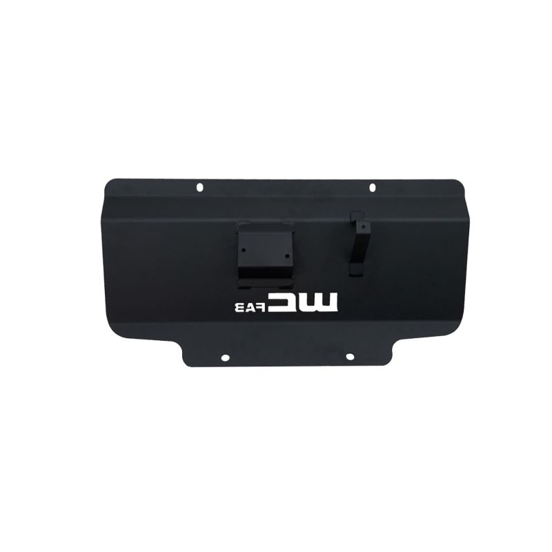 Wehrli 11-19 GM Duramax 6.6L Lower Splash Shield Kit - Fine Texture Black Wehrli Engine Covers AXOPROS