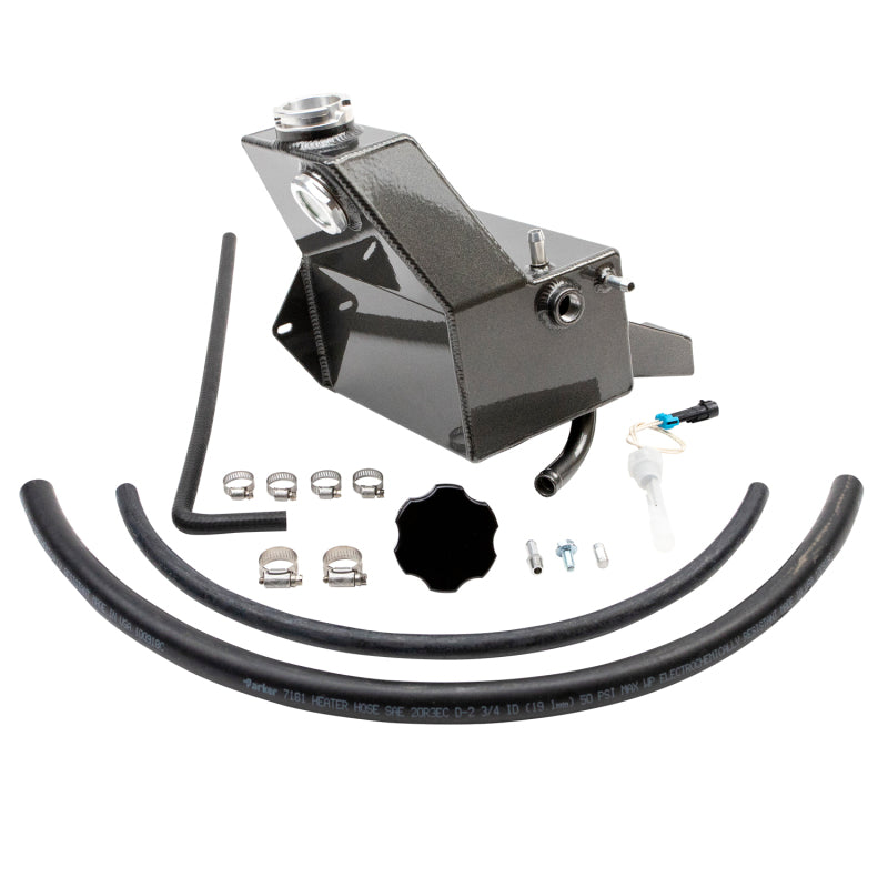 Wehrli 13-18 Dodge 6.7L Cummins OEM Placement Coolant Tank Kit - Gloss Black Wehrli Coolant Reservoirs  AXOPROS