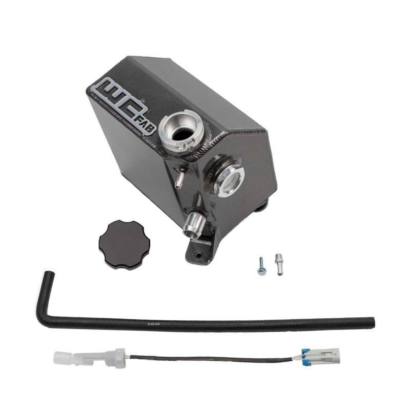 Wehrli 17-19 Chevrolet 6.6L L5P Duramax OEM Placement Coolant Tank Kit - Gloss Black Wehrli Coolant Reservoirs  AXOPROS