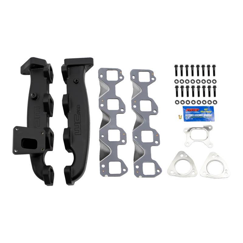 Wehrli 17-24 L5P Duramax Billet Exhaust Manifold Kit w/ Gaskets and ARP Hardware Wehrli Headers & Manifolds AXOPROS