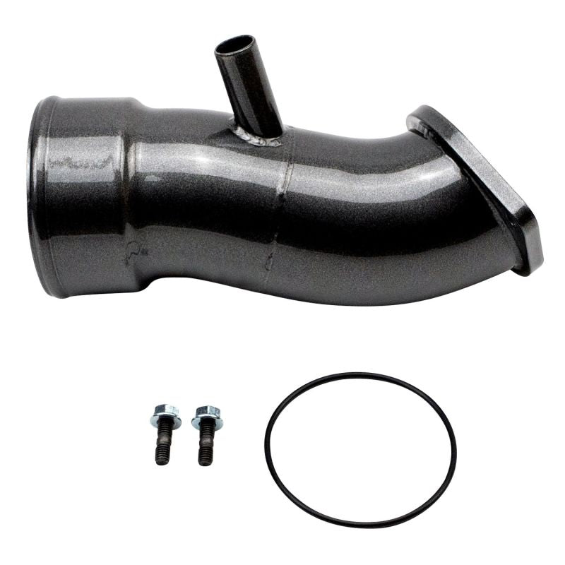 Wehrli 20-24 Chevrolet 6.6L L5P Duramax 3.5in Intake Horn w/PCV Port - Gloss Black Wehrli Air Intake Components AXOPROS