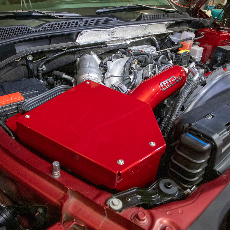 Wehrli 20-24 Chevrolet 6.6L L5P Duramax 4in Intake Kit - Gloss White Wehrli Cold Air Intakes AXOPROS