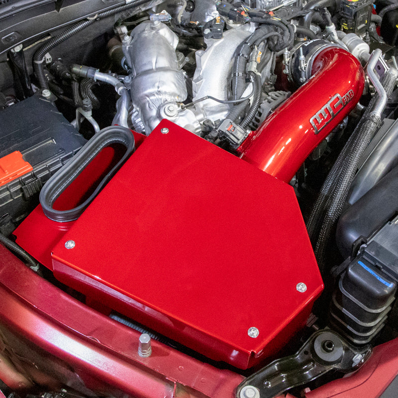 Wehrli 20-24 Chevrolet 6.6L L5P Duramax 4in Intake Kit - Gloss White Wehrli Cold Air Intakes AXOPROS