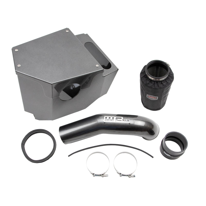 Wehrli 20-24 Chevrolet 6.6L L5P Duramax 4in Intake Kit - Gloss White Wehrli Cold Air Intakes AXOPROS