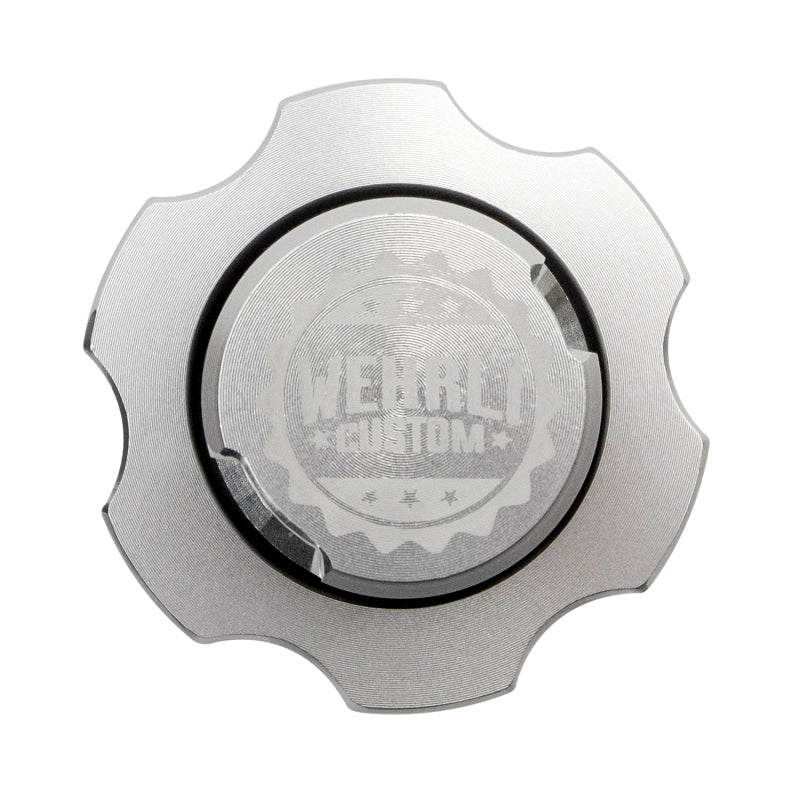 Wehrli 2001+ GM Duramax LB7/LLY/LBZ/LMM/LML/L5P Billet Oil Fill Cap - Clear Anodized Wehrli Oil Fill Tubes AXOPROS