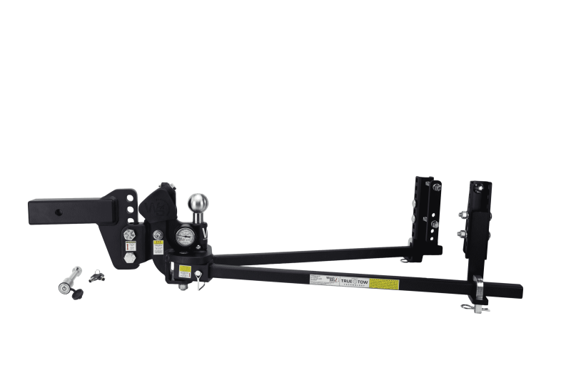 Weigh Safe True Tow Middleweight Distribution 4in Drop & 2in Shank (Rated for 8.5K GTWR) w/WS05 Weigh Safe Hitch Ball Mounts AXOPROS