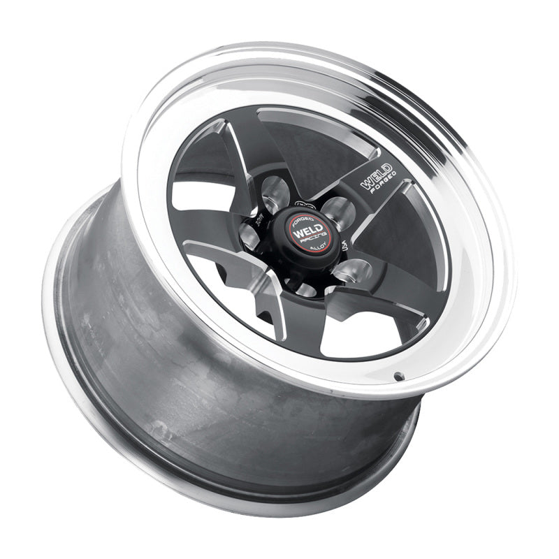 Weld S71 15x10 / 5x4.5 BP / 7.5in. BS Black Wheel (Medium Pad) - Non-Beadlock Weld Wheels - Forged AXOPROS