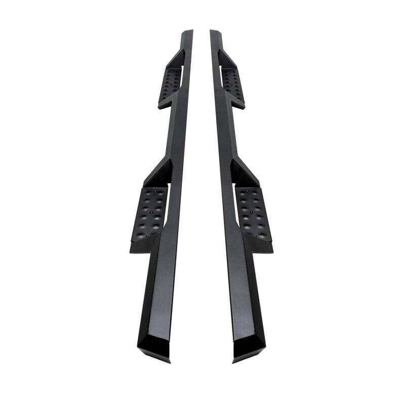 Westin 04-13 Chevy Silverado 1500 Crew Cab 2004-2013 HDX Drop Nerf Step Bars - Textured Black Westin Nerf Bars AXOPROS