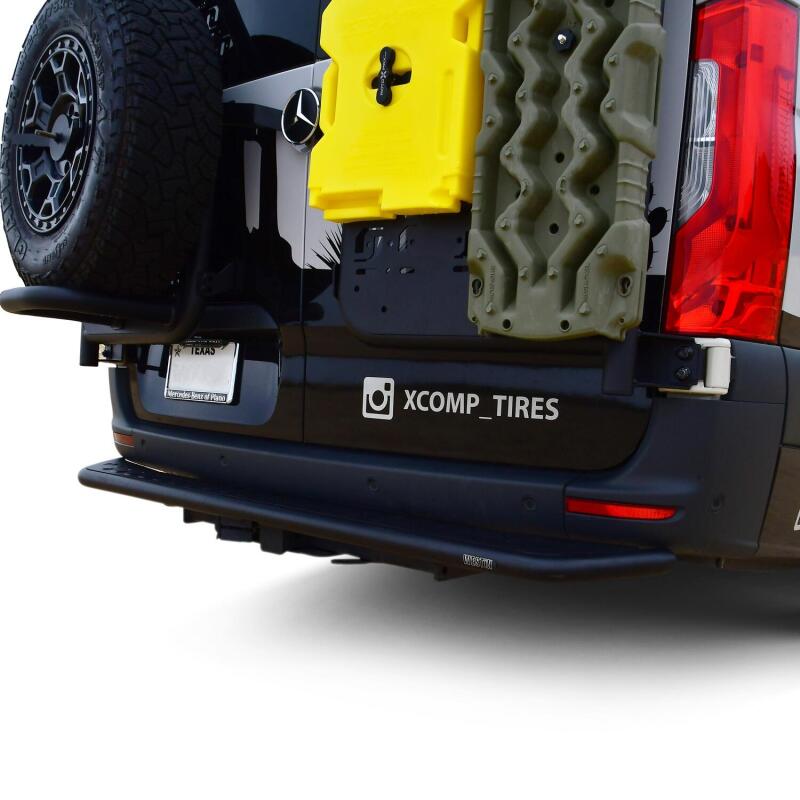Westin 07-25 Mercedes-Benz Sprinter Outlaw Rear Step - Textured Black Westin Nerf Bars AXOPROS