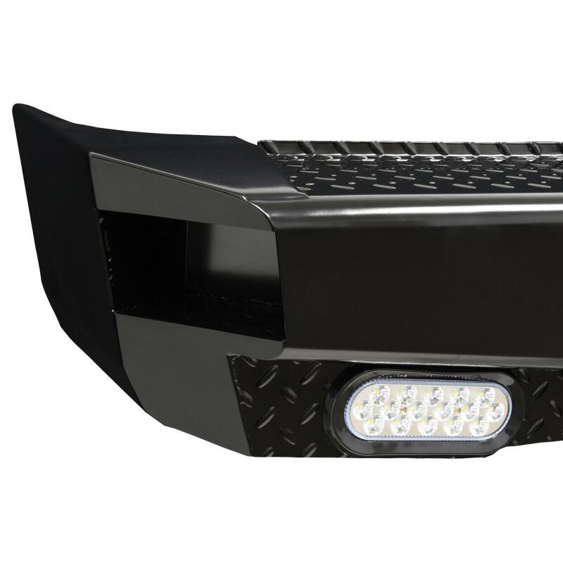Westin 09-18 Ram 1500 HDX Bandit Rear Bumper - Black Westin Bumpers - Steel AXOPROS