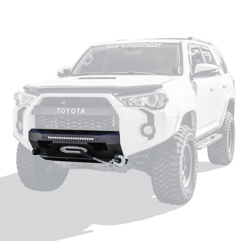 Westin 14-22 Toyota 4Runner (Excl. Ltd/TRD Sport/Nightshade) Pro-Series Front Bumper - Tex. Blk Westin Bumpers - Steel AXOPROS