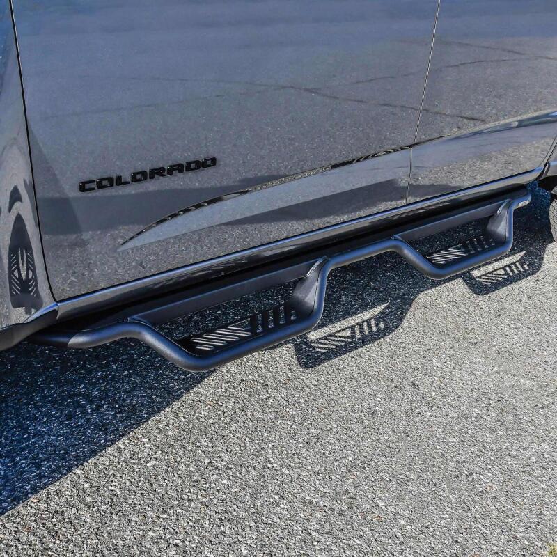 Westin 15-22 Chevrolet Colorado / GMC Canyon Crew Cab Outlaw Nerf Step Bars Westin Nerf Bars AXOPROS